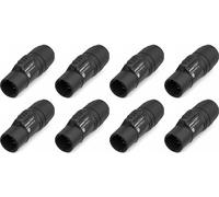 NEUTRIK NAC3M-TRUE1-S 20A True1 - Supporto cavo di alimentazione con blocco, confezione da 8
