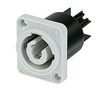 Neutrik Presa di installazione PowerOut NAC3MPXXB grigia