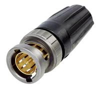 Neutrik NBNC75BFG7X Connettore BNC Spina dritta 75 Ω 1 pz.