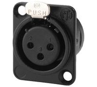 Neutrik NC-3FDL1 Bag - Connettore XLR Da Incasso 3 Poli Con Contatti Nichelati