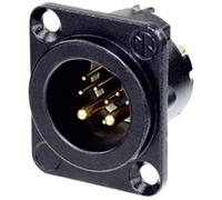 NEUTRIK NC10MD-LX-B-CON CONNETTORE XLR SPINA A PANNELLO CONTATTI DIRITTI NUMERO