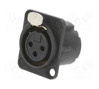 NEUTRIK NC3FD-LX-B Connettore