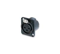 NEUTRIK - NC3FD-LX-BAG - XLR Presa, 3P, Telaio, Nero