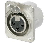 Neutrik NC3FD-LX-M3 Connettore XLR Presa a pannello contatti dritti Numero Poli