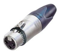 Neutrik NC3FXX-EMC Connettore XLR Presa dritta Numero Poli (num): 3 Argento 1
