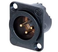 NEUTRIK NC3MD-LX-B PRESA XLR FEMMINA DA PANNELLO CONNETTORE XLR 3 POLI COLORE NERO
