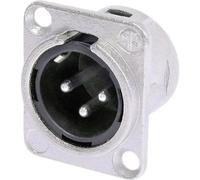 Neutrik NC3MDL1 Connettore XLR Spina a pannello contatti diritti Numero Poli