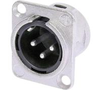 Neutrik NC3MDL1 Connettore XLR Spina a pannello contatti diritti Numero Poli