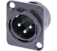 Neutrik NC3MDL1BAG Connettore XLR Spina a pannello contatti diritti Numero Pol