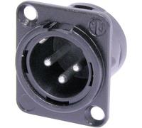 Neutrik NC3MDL1BAG Connettore XLR Spina a pannello contatti diritti Numero Poli
