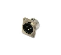 Neutrik - Nc3Mdm3L1 - Xlr Plug, 3 Pole, Chassis, M3 Fissaggio, Unified