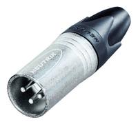 Neutrik NC3MXX Connettore XLR Spina dritta Numero Poli (num): 3 Argento 1 pz.