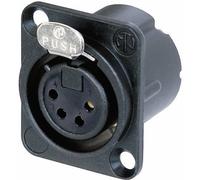Neutrik NC4FD-LX-B Connettore XLR Presa a pannello contatti dritti Numero Poli