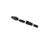 Neutrik nc4fxx-b connettore xlr presa dritta poli 4 nero 1 pz