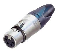 Neutrik NC4FXX Connettore XLR Presa dritta Numero Poli (num): 4 Argento 1 pz.