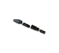 Neutrik - Nc5Fxx-B - Presa XLR, 5 Poli, In-Linea, Nero/Oro
