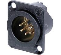 Neutrik NC5MD-LX-B Connettore XLR Spina a pannello contatti diritti Numero Pol