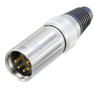 Neutrik NC5MXHD Connettore XLR Spina dritta Numero Poli (num): 5 Argento 1 pz.