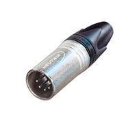 NEUTRIK NC5MXX - Spina per cavo XLR, a 5 poli, argento, nichelato