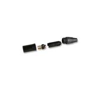 NEUTRIK - NC5MXX-B - XLR Spina, 5 Asta, IN Linea, Nero / Color Oro