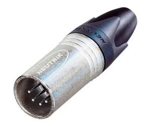 Neutrik NC5MXX Connettore XLR Spina dritta Numero Poli (num): 5 Argento 1 pz.