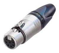 NEUTRIK - NC7FXX - 7 pole female cable connector - Nickel - Silver contacts
