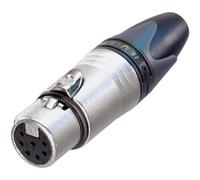 Neutrik NC7FXX Connettore XLR Presa dritta Numero Poli (num): 7 Argento 1 pz.