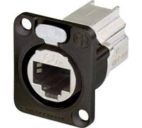 Neutrik NE8FDX-P6-B Connettore per dati RJ45 etherCON Serie D Presa dritta Po