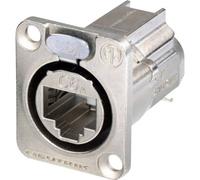 Neutrik D-Form CAT6A EINBAUBU, GES. IDC, Nickel