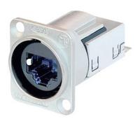 Neutrik NE8FDY-C6 Presa da pannello EtherCon® RJ45 CAT6 Presa NE8-FDY0-C6 Pol
