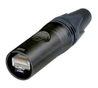 Neutrik NE8MX6-B-T Connettore etherCON Spina dritta Numero di poli 8P8C Nero 1