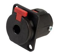 Neutrik NJ3FP6P-BAG Bloccaggio Telaio Presa Jack 6.3mm (Nero)