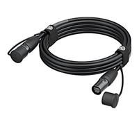 Neutrik NKE5E-E1E1-M0010 RJ45 Cavo di rete, cavo patch 1 m Nero 1 pz.