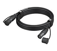Neutrik NKE5E-E1E1-M0020 RJ45 Cavo di rete, cavo patch 2 m Nero 1 pz.