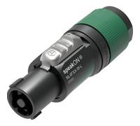 Neutrik NL4FXX-W-L Connettore per altoparlanti Spina dritta Numero Poli (num):