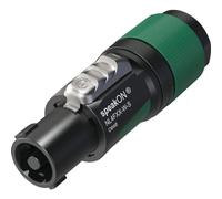 NEU NL4FXX-W-S - Presa per cavo speakON, 4 poli, collegamenti a vite