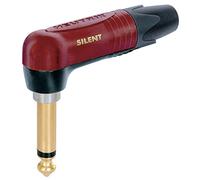 NEUTRIK NP2RX-AU-SILENT Spina Jack 6,3mm Mono angolo 90° con Silent Switch Reed