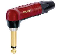 Neutrik NP2RX-AU-SILENT Jack 6.35 mm Spina angolata Numero Poli (num): 2 Mono