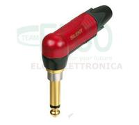NEUTRIK NP2RX-AU-SILENT Spina Jack 6,3mm Mono angolo 90° con Silent Switch Reed