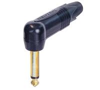 Neutrik NP2RX-B 1/4" phone plug Noir cavo di collegamento - Connettori per cavo (1/4" phone plug, Nero, Oro, 14,5 mm, -20-65 °C)