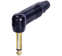 Neutrik NP2RX-B Jack 6.35 mm Spina angolata Numero Poli (num): 2 Mono Nero 1 p