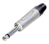 Neutrik NP2X Jack 6.35 mm Spina dritta Numero Poli (num): 2 Mono Argento 1 pz.