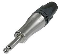 Neutrik NP2XL Jack 6.35 mm Spina dritta Numero Poli (num): 2 Mono Argento 1 pz