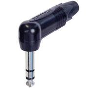Neutrik NP3RX-BAG Jack 6.35 mm Spina angolata Numero Poli (num): 3 Stereo Nero