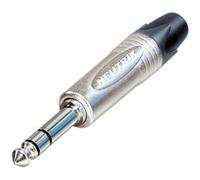 Neutrik NP3X 0.6cm Jack Trs Spinotto. Argento 3 Asta Stereo/Balanced Connettore