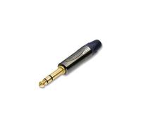 NEUTRIK - NP3X-B - 6.35MM Connettore Jack, Stereo, Nero, Oro