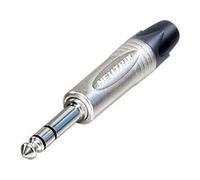 Neutrik NP3XX-NI-0 Jack 6.35 mm Spina jack da 6.3 mm - Numero Poli (num):3 1