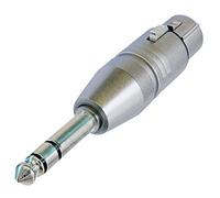 Connettore XLR maschio/jack femmina stereo 6.3 mm