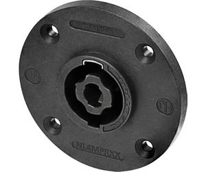 NEUTRIK Speakon mounting socket 4-pin round N-NL4MPRXX