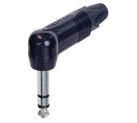 NEUTRIK Spinotto Stereo Jack da 6.35mm ad Angolo Retto, Nero